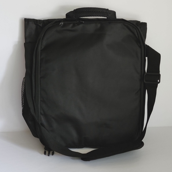 Lightweight Backpack Laptop Bag Black Unisex - Picture 6 of 7